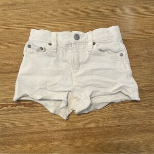 Crewcuts White Cut Off Shortie Shorts